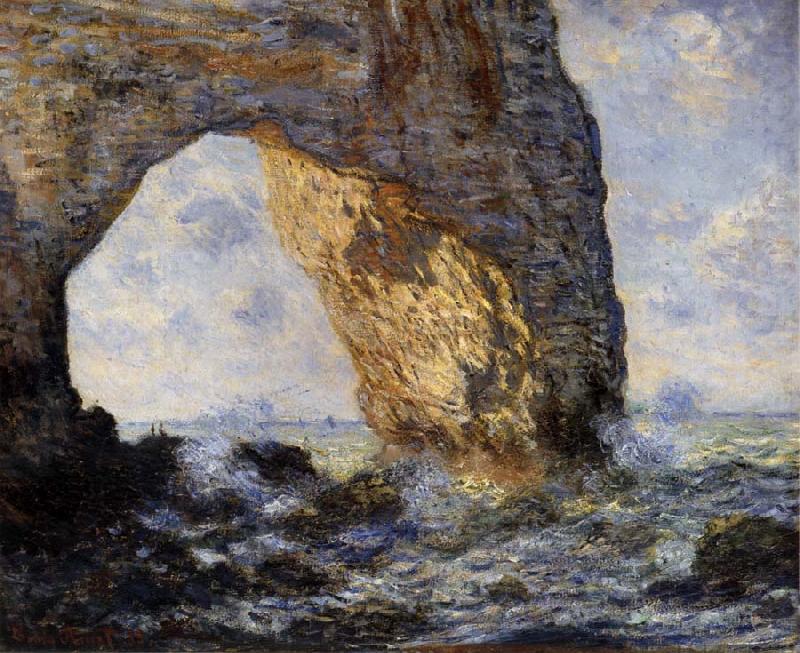 The Manneporte, Claude Monet